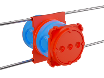 Универсальная установочная коробка для заливки в бетон, 90х71х110мм DKC в Находке