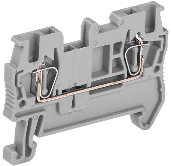 Клемма пружинная КПИ 2в-1,5 17,5А серый IEK в Находке