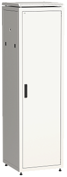 ITK Шкаф сетевой 19" LINEA N 33U 600х600 мм металлическая передняя дверь серый в Находке