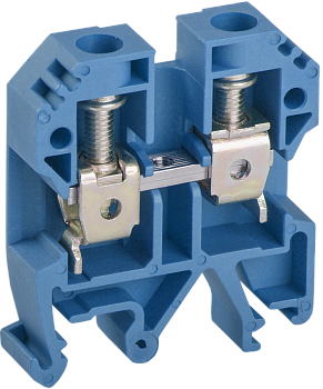 Клемма винтовая КВИ-6мм2 синяя IEK в Находке