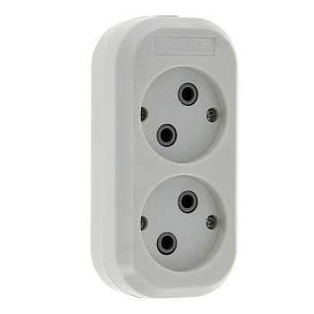 Колодка 2 места 10А 2,2кВт б/з Эксперт EKF PROxima в Находке